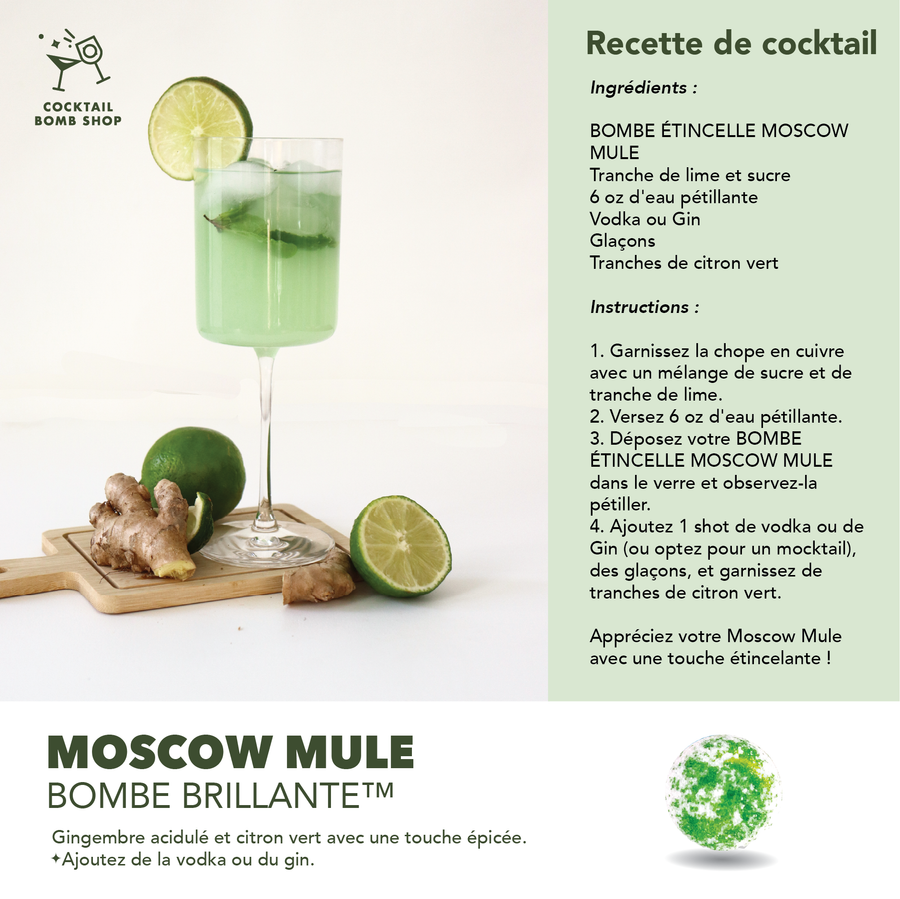 MOSCOW MULE - BOMBE COCKTAIL
