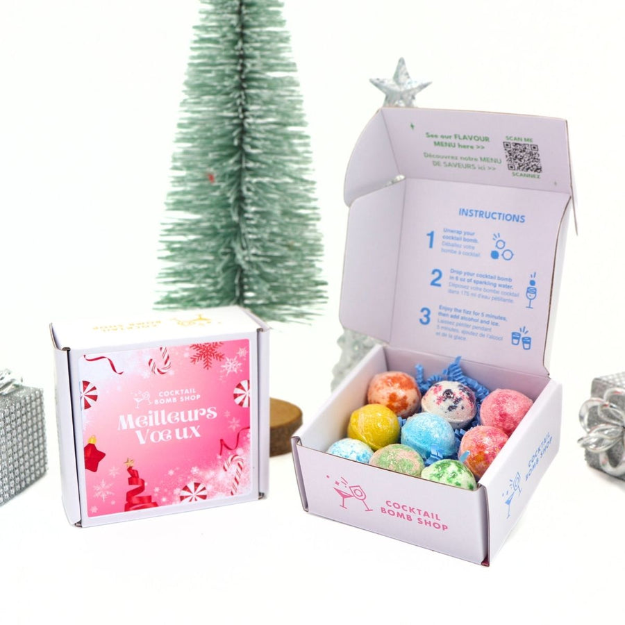 PERSONNALISE TA BOÎTE DE NOËL EN LIVE- ROSE