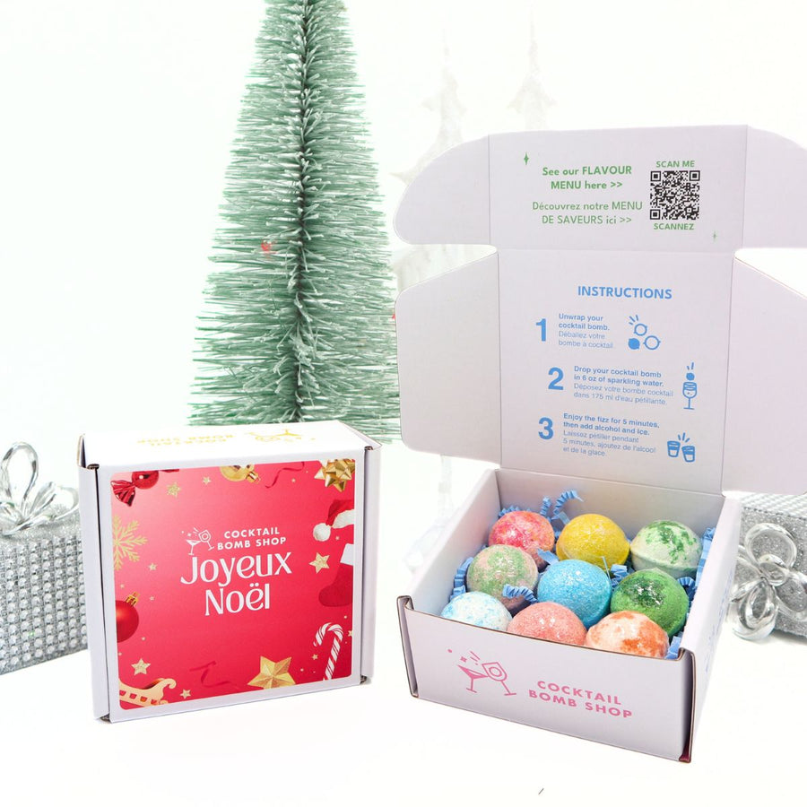PERSONNALISE TA BOÎTE DE NOËL EN LIVE- ROUGE
